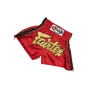 Fairtex Red Fight Shorts - Ferocious Collection 